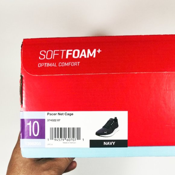 Puma Men’s Pacer Net Cage Blue Navy SNEAKERS NWT - Picture 16 of 16